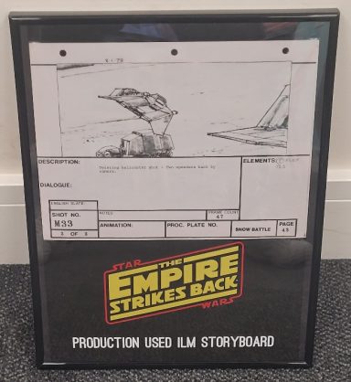 Star Wars The Empire Strikes Back - ILM Storyboard - £125