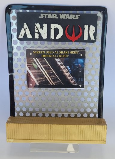 Star Wars Andor - Imperial Gold Credit Wedge - £495
