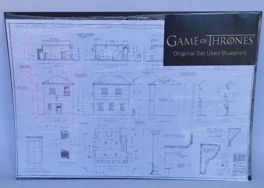Game Of Thrones - Original Set Used Blueprint - £20