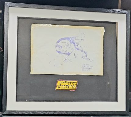 Star Wars The Empire Strikes Back - Boba Fett Slave 1 Ship Blueprint - £950