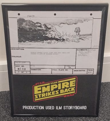 Star Wars The Empire Strikes Back - ILM Storyboard - £125