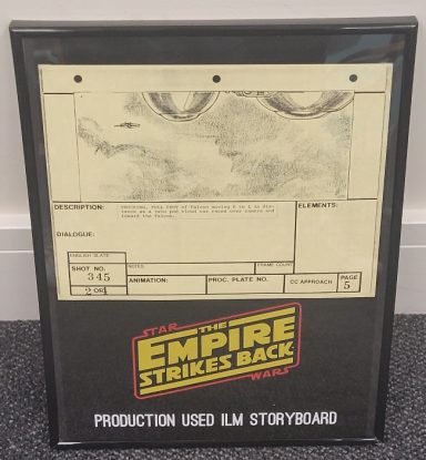 Star Wars The Empire Strikes Back - ILM Storyboard - £95